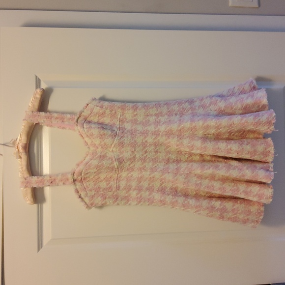 **Last One Sz 10**LoveShackFancy Josalie Tweed Dress - Picture 13 of 16